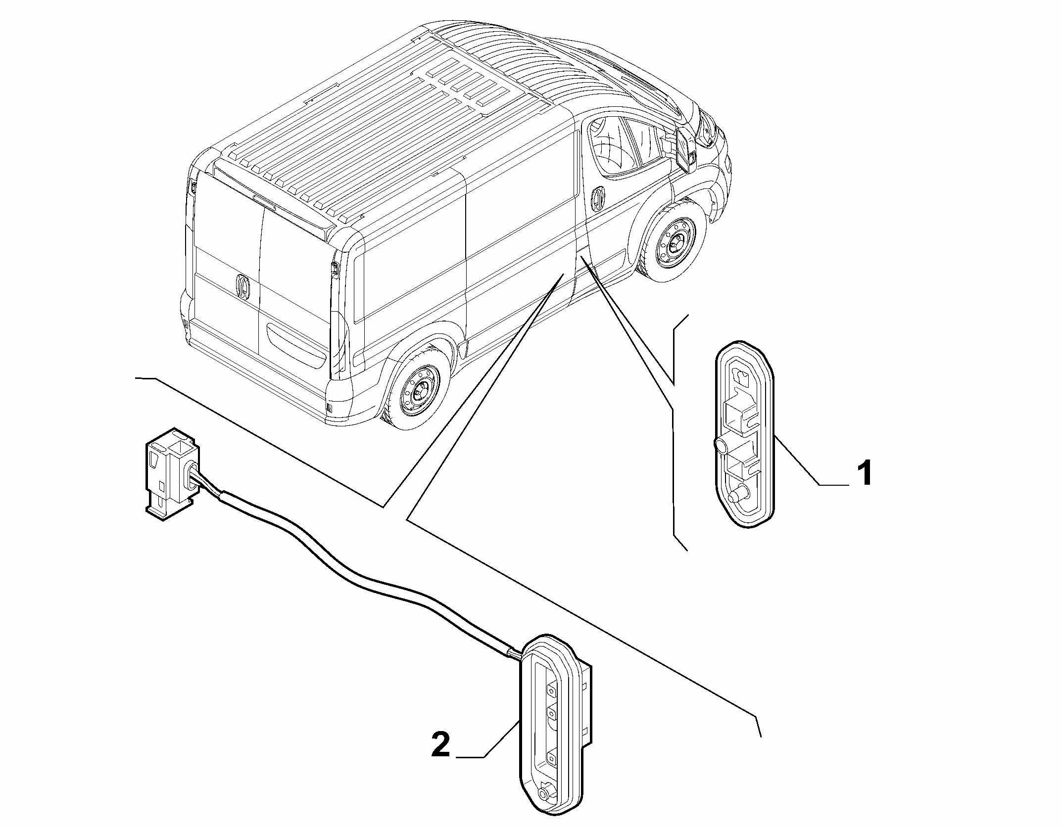 55517-010 CONTACTS FOR SLIDING DOORS