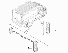 55517-010 CONTACTS FOR SLIDING DOORS
