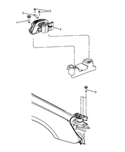 10003-010 ENGINE  SUPPORT