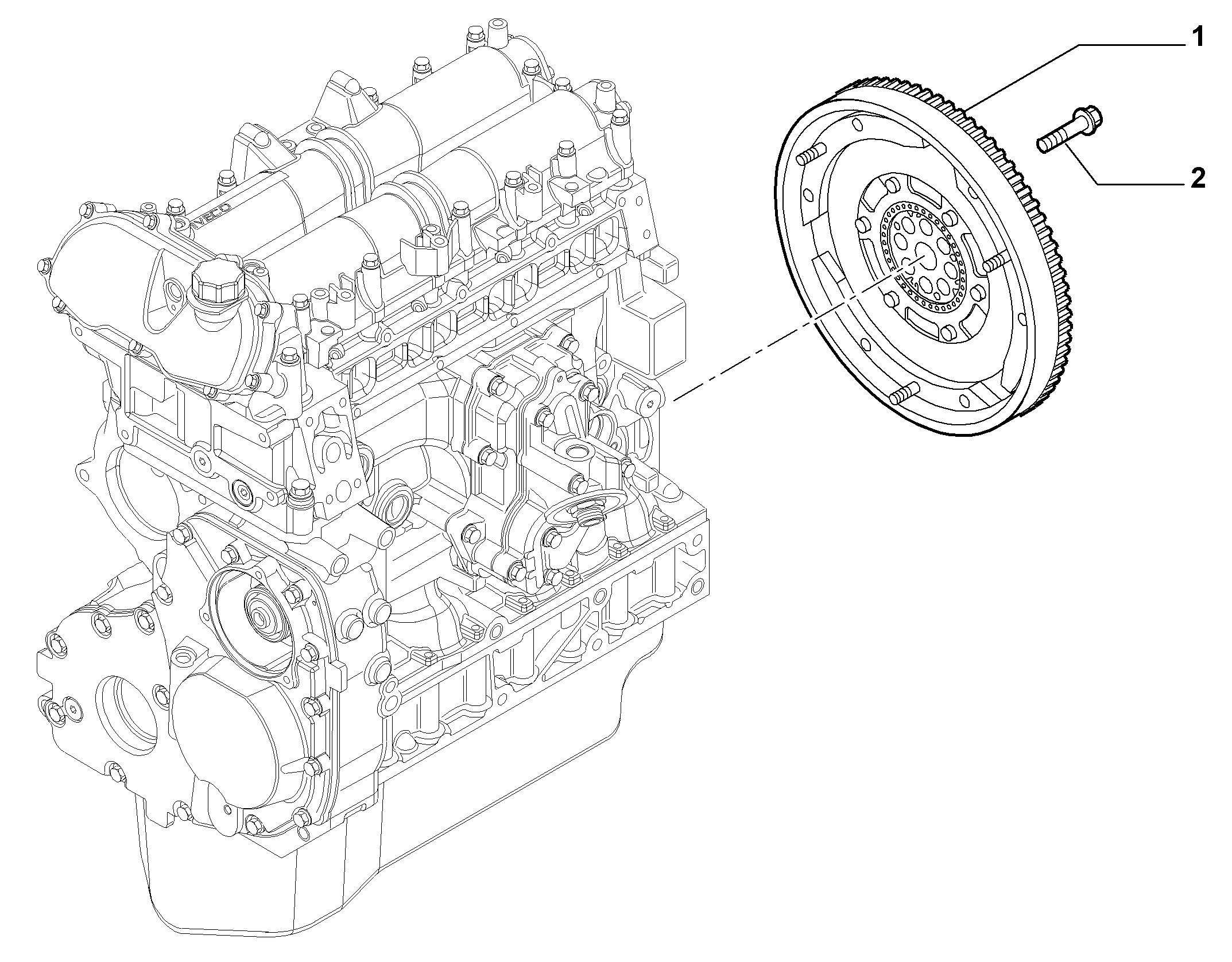 10103-020 FLYWHEEL