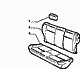 70615/00 REAR SEAT LINING
