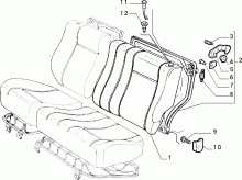 70613/01 REAR SEAT