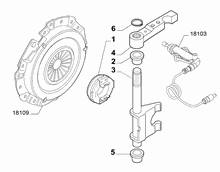 21219-030 MANUAL CLUTCH RELEASE