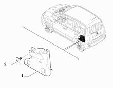 70526-010 BAG STORAGE INTERNAL SIDE LINING