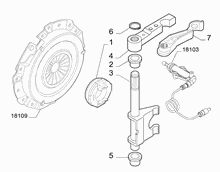 21219-030 MANUAL CLUTCH RELEASE