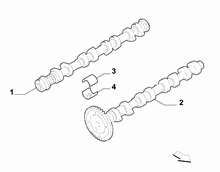 10107-010 CRANKSHAFT AND GEAR TIMING SYSTEM