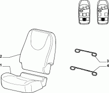70615/00 REAR SEAT LINING