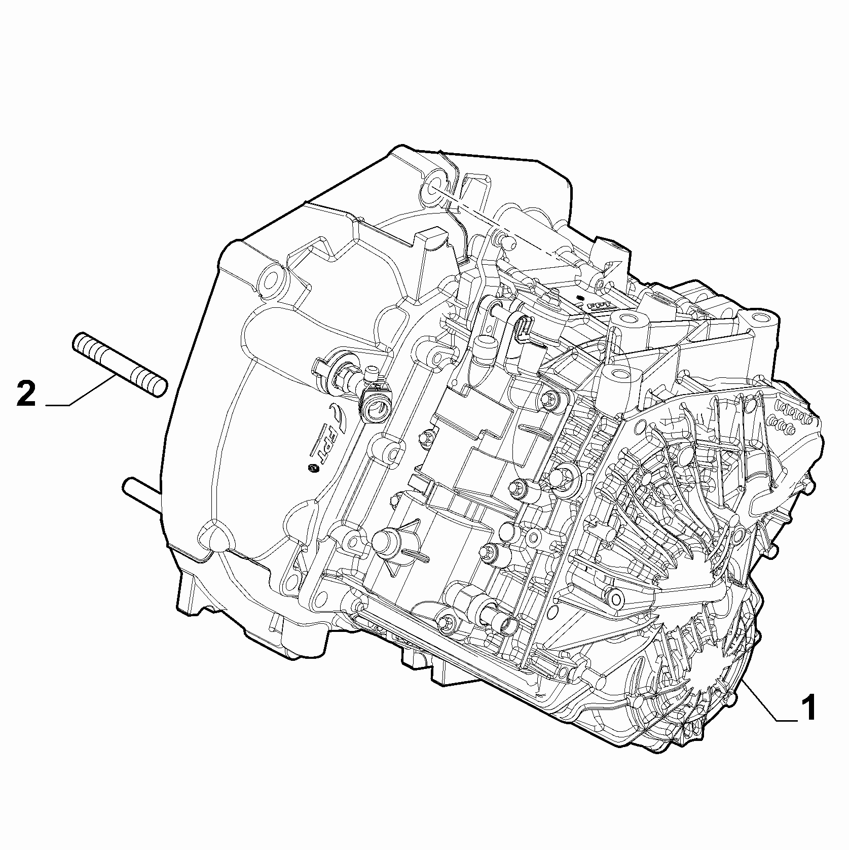 21200-010 GEARBOX AND COVERS