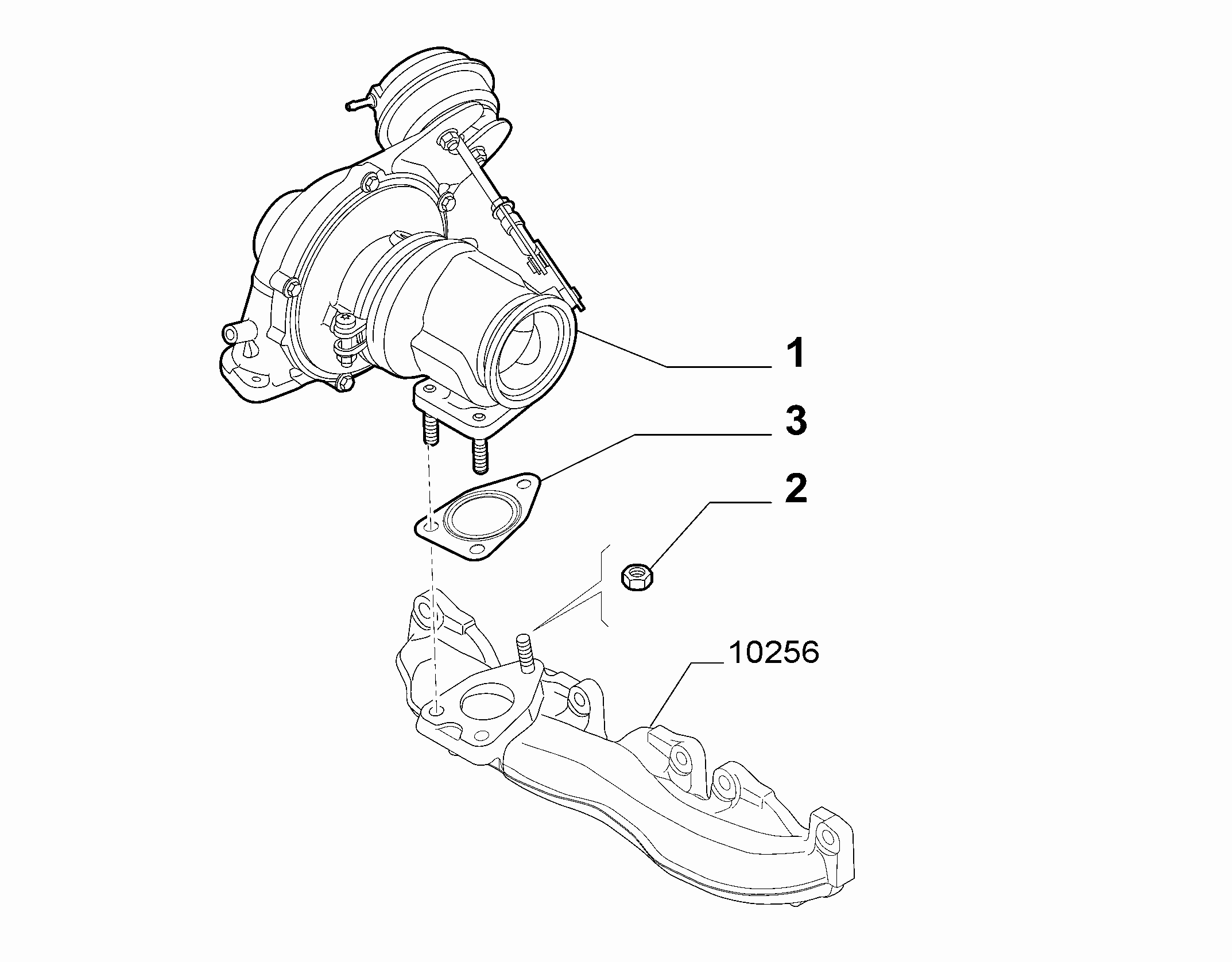 10252-010 TURBOCOMPRESSOR AND PRECATALYSER