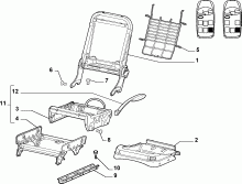 70613/00 REAR SEAT