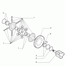 21220-025 4x4 GEARING, REAR CROWN WHEEL (C547, C542, C543)