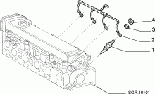 55101/25 ЗАЖИГАНИЕ ДВИГАТЕЛЯ