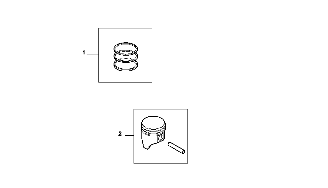 10105-020 PISTONS AND RINGS 