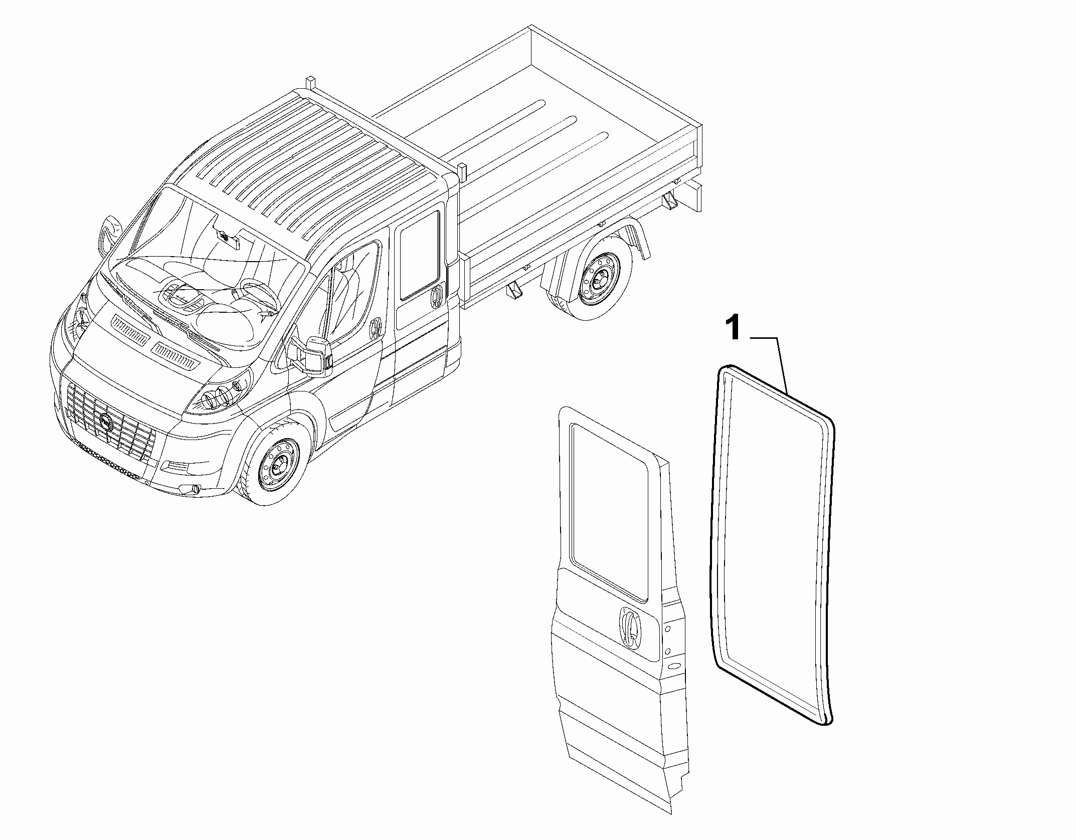 70136-080 REAR DOOR RING GASKET
