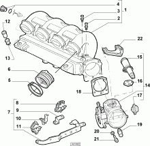 60605819 AIR DUCT SYSTEM