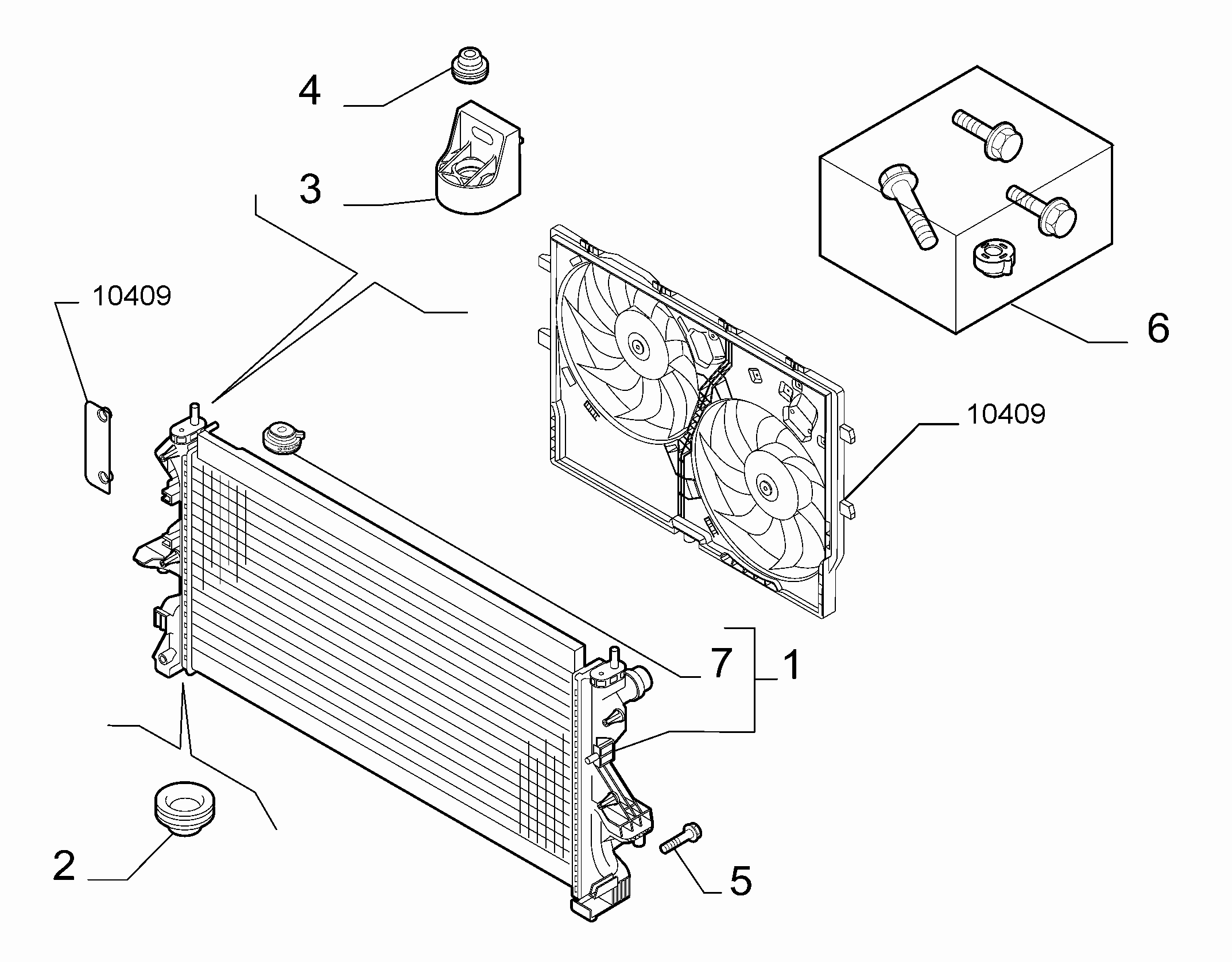 10401-010 RADIATOR