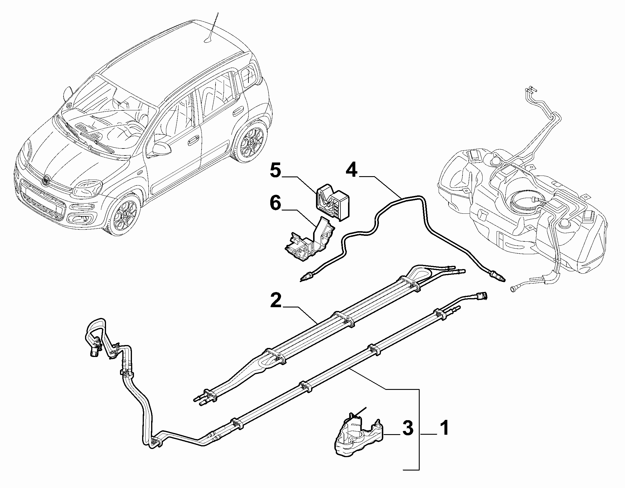 10201-020 UNDERSIDE FUEL PIPES