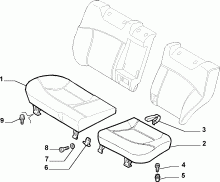 70613/02 REAR SEAT