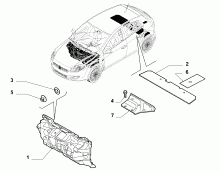 70522-020 PASSENGER COMPARTMENT INSULATION AND PADDING
