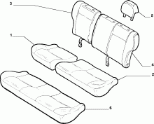 70615/01 REAR SEAT LINING