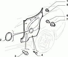 70524/00 ОТДЕЛКА САЛОНА (ВНУТРЕННИЕ ПАНЕЛИ) 