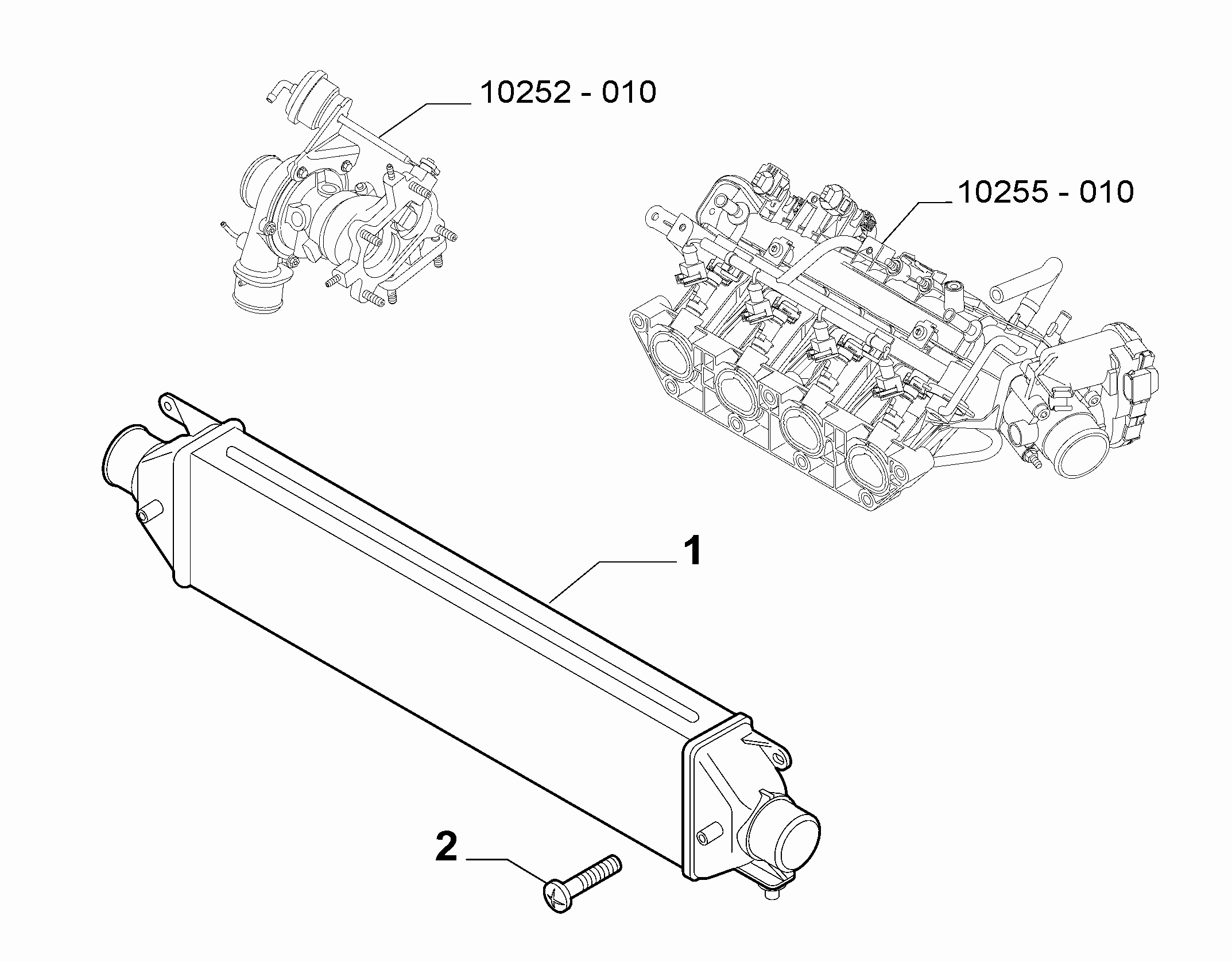 10247-010 HEAT EXCHANGER 