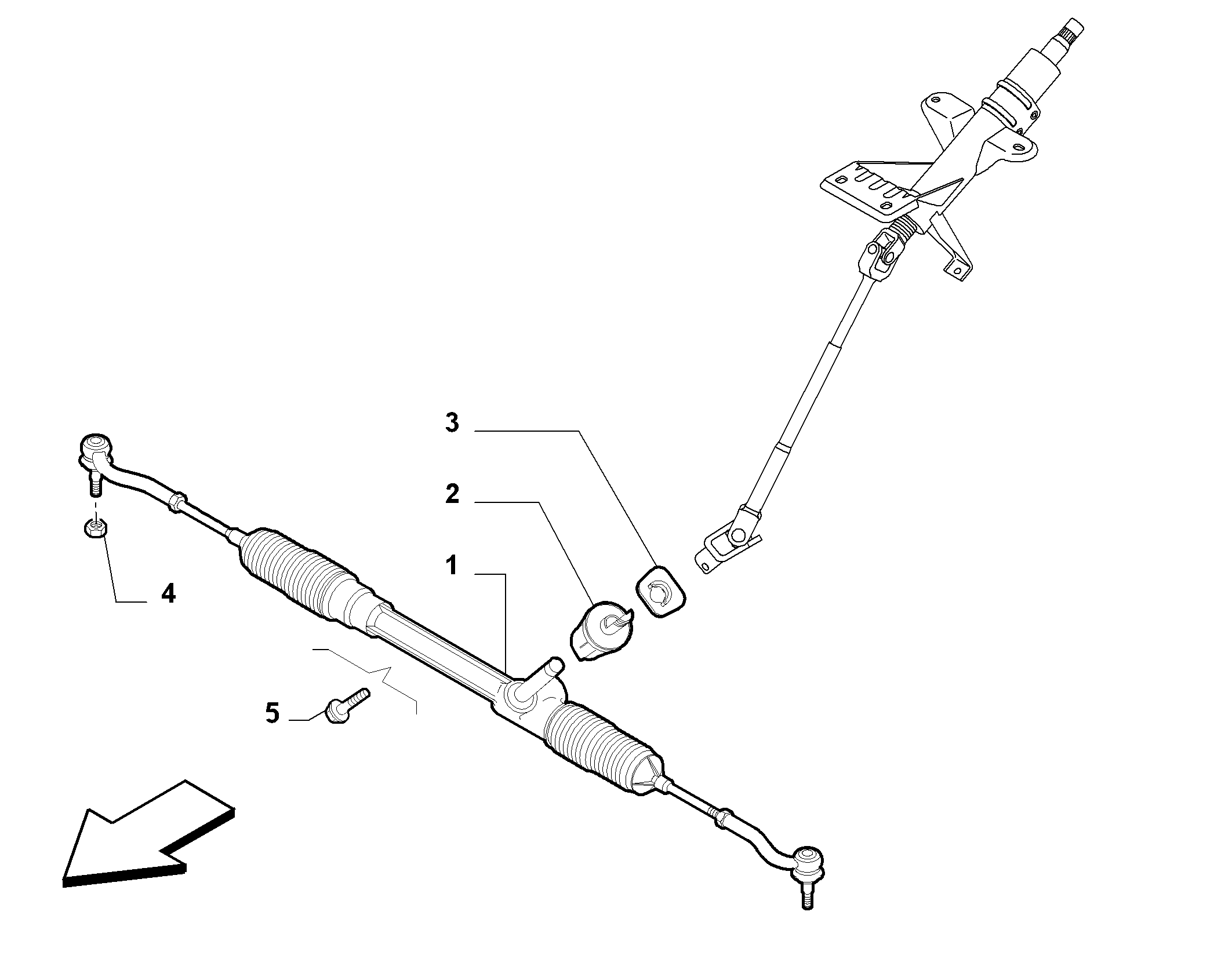 41201-030 STEERING BOX