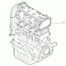 10000-010 SEMI-COMPLETE ENGINE