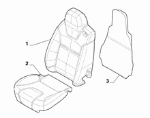 70601-012 PASSENGER SEAT CUSHIONS