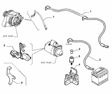 55300-040 BATTERY HARNESS