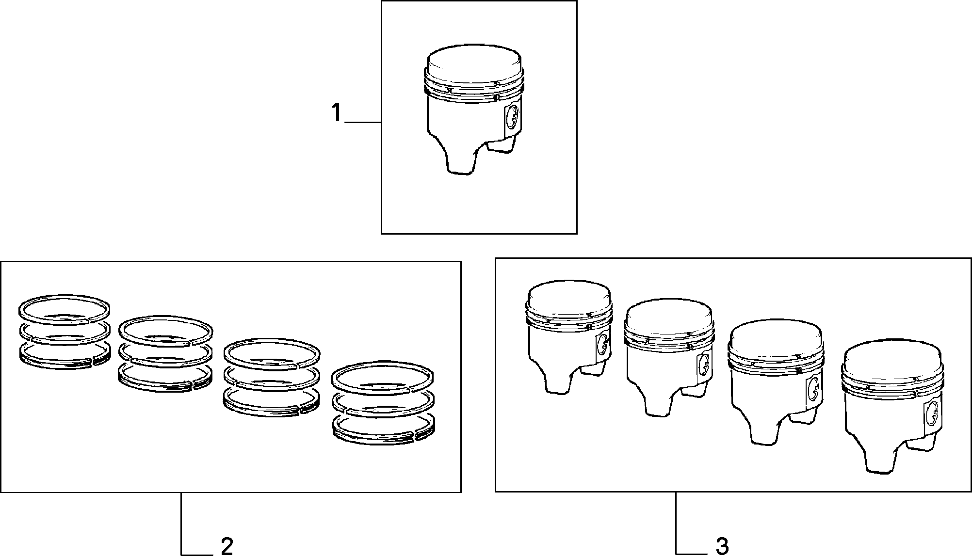 10105/02 ШАТУНЫ И ПОРШНИ