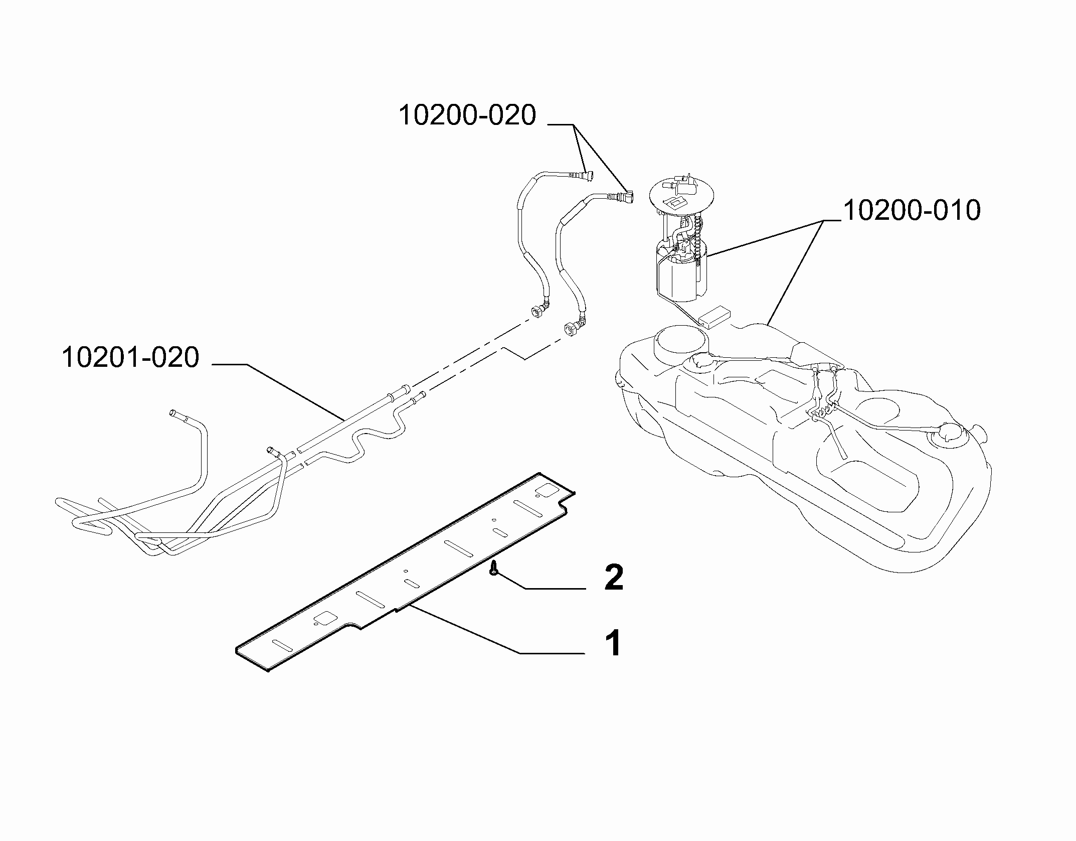 10201-050 FUEL PIPE GUARDS