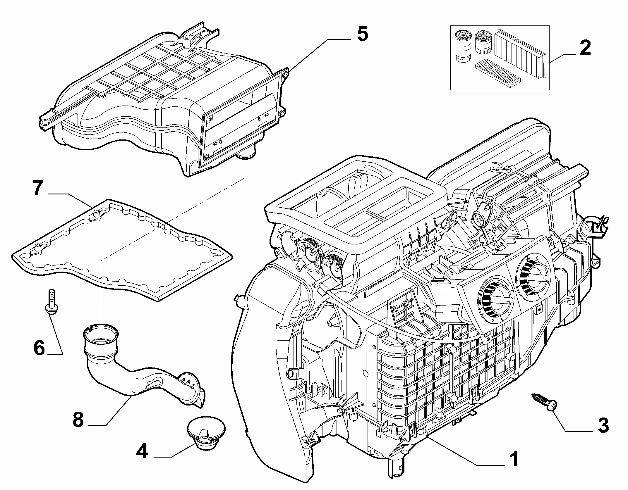 50101-010 HEATER/AIR CON