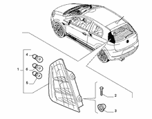 55401-030 TAIL LAMP