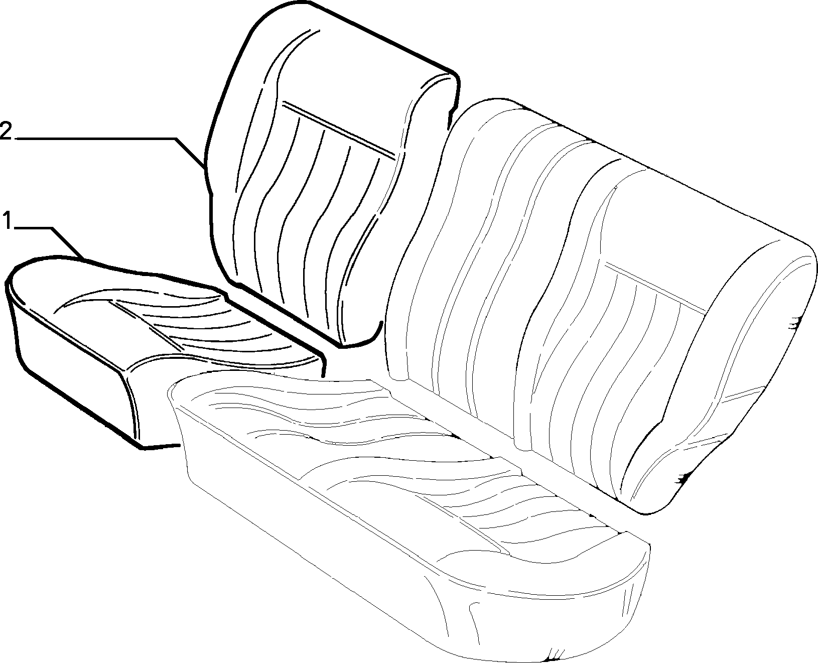 70615/02 REAR SEAT LINING