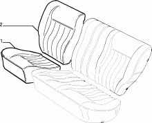 70615/02 REAR SEAT LINING