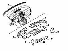 70502-080 DASHBOARD SOUNDPROOFING