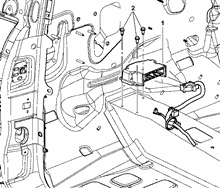 55502-040 REMOTE CONTROL  DOOR LOCK