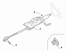41201-020 POWER STEERING SHAFT