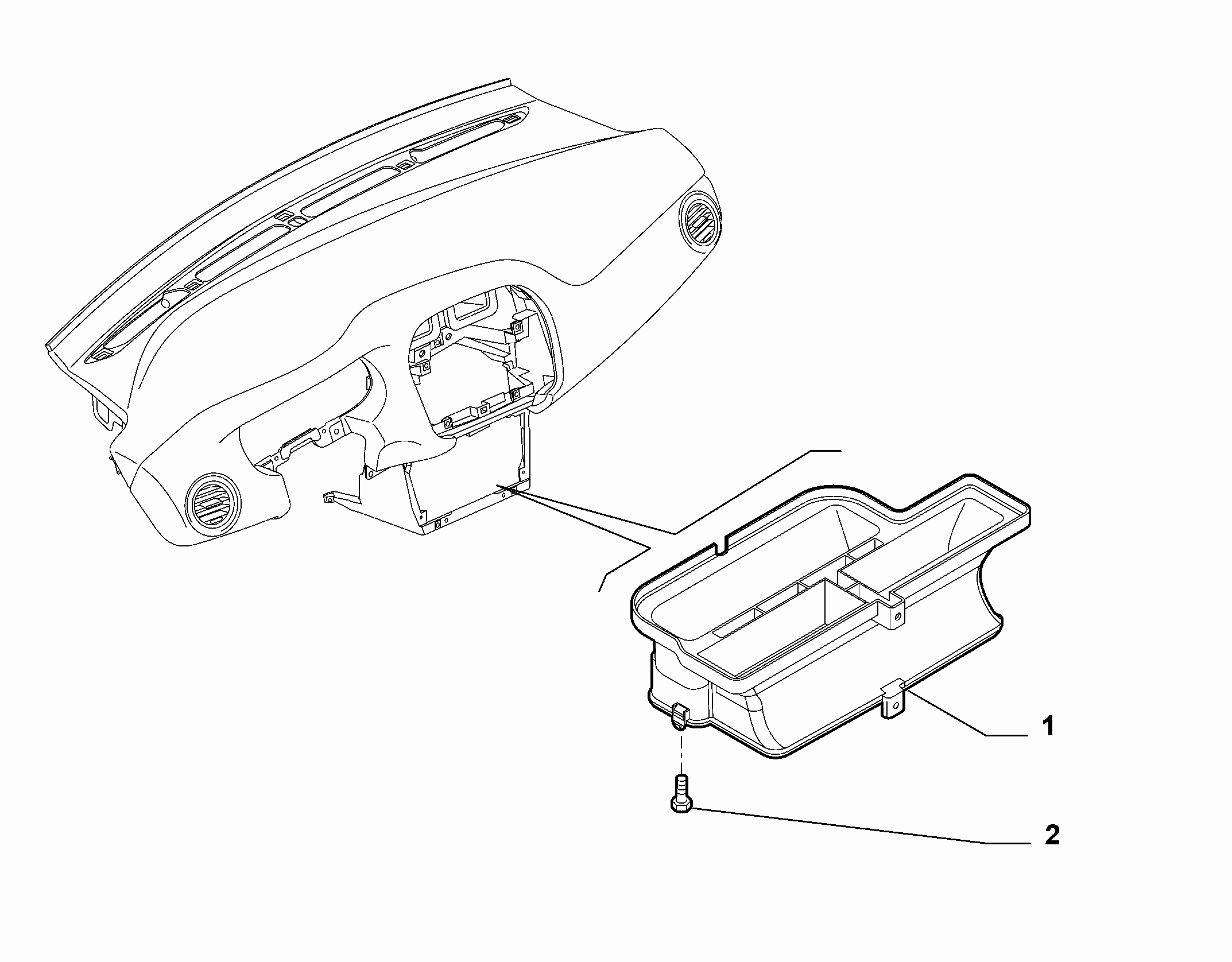 50101-060 FRONT AIR DUCT
