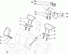 70613/02 REAR SEAT