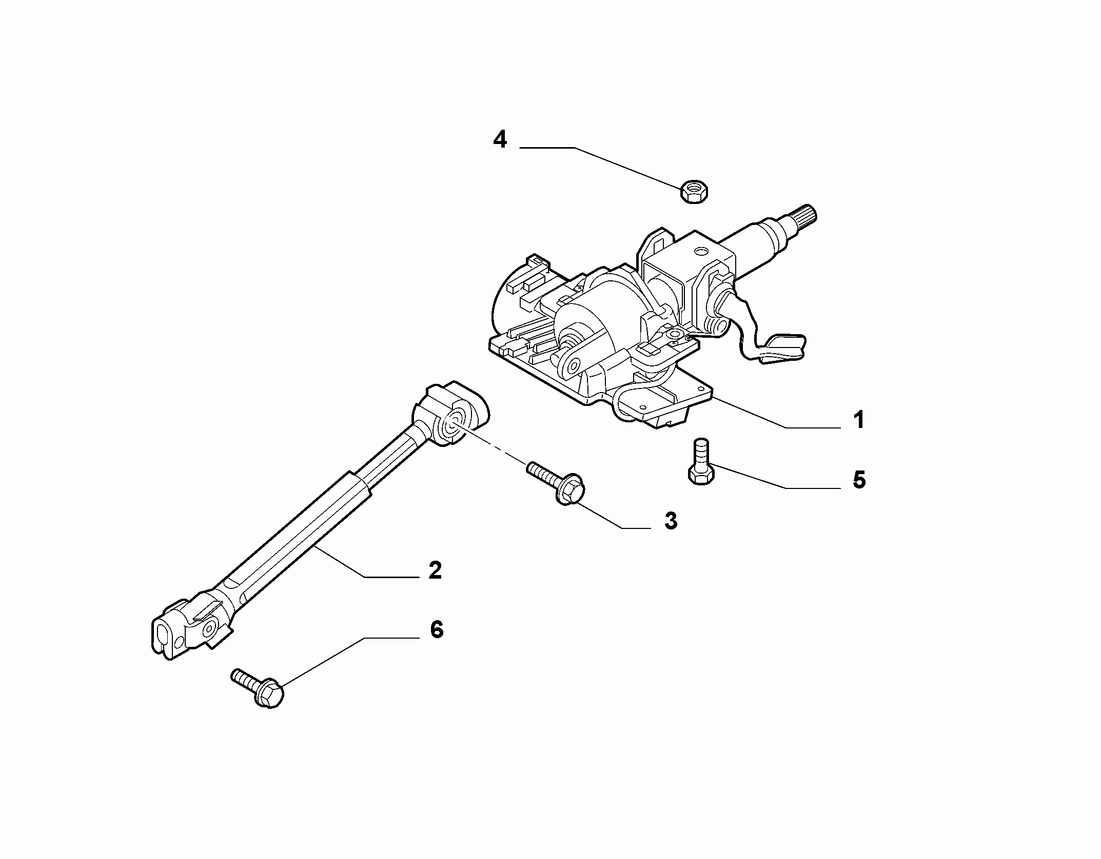 41201-020 POWER STEERING SHAFT