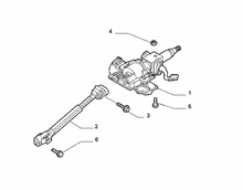 41201-020 POWER STEERING SHAFT