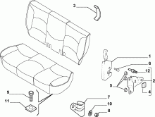 70613/02 REAR SEAT