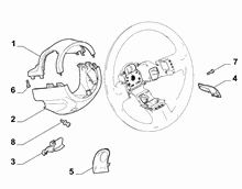 70502-060 STEERING COLUMN GUARDS