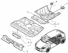 70006-020 REAR FLOOR PANEL