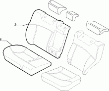 70615/04 REAR SEAT LINING