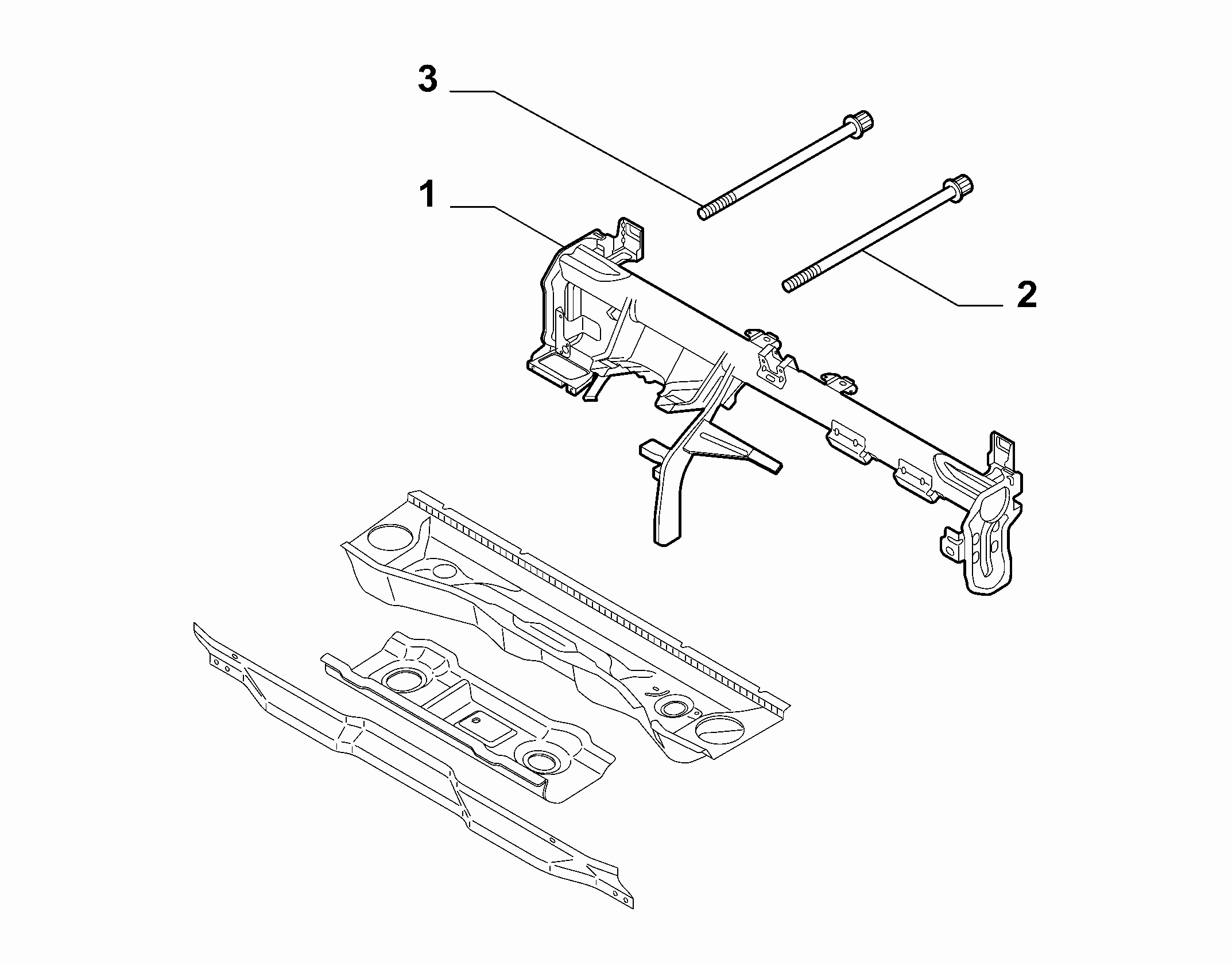 70002-050 DASHBOARD CROSSRAIL