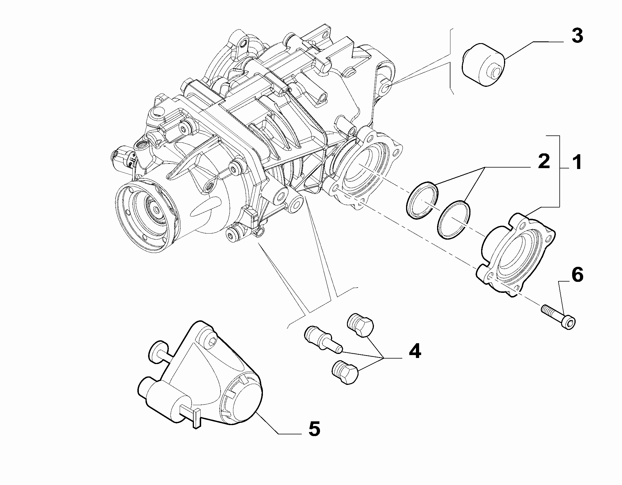 27408-050 4X4 INSPECTED VISCOUS JOINT