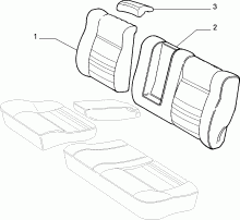70615/02 REAR SEAT LINING